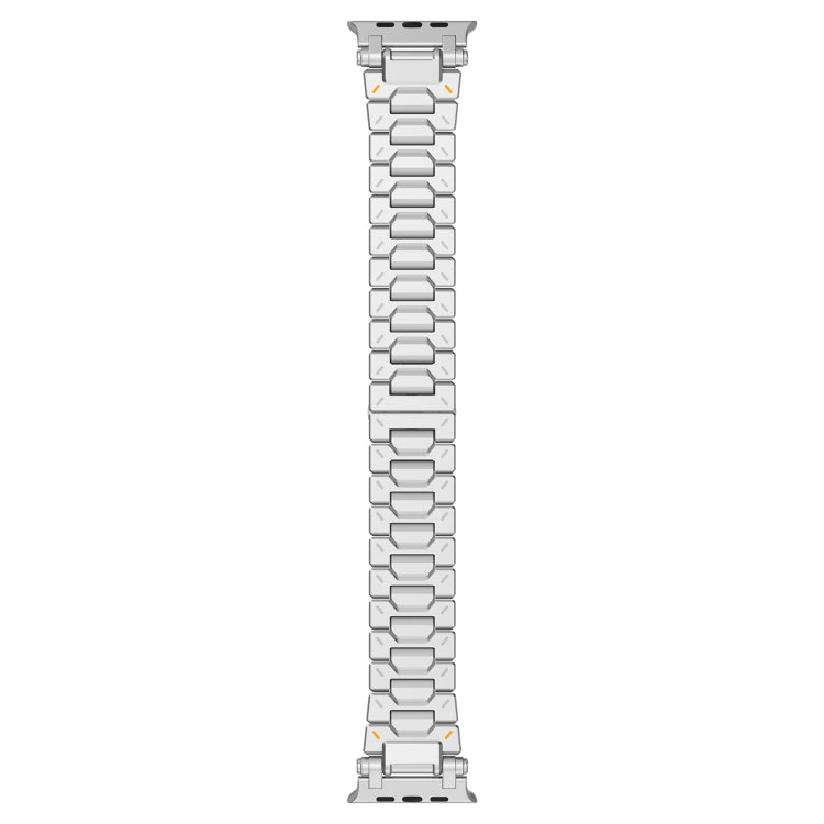 For Apple Watch SE 2023 44mm Pathfinder Stainless Steel Metal Watch Band(Silver) - free shipping - PMC TechLife - Order now!