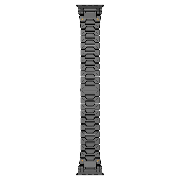For Apple Watch Series 7 45mm Pathfinder Stainless Steel Metal Watch Band(Black) - free shipping - PMC TechLife - Order now!
