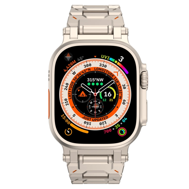 For Apple Watch Series 4 44mm Pathfinder Stainless Steel Metal Watch Band(Titanium Color) - free shipping - PMC TechLife - Order now!