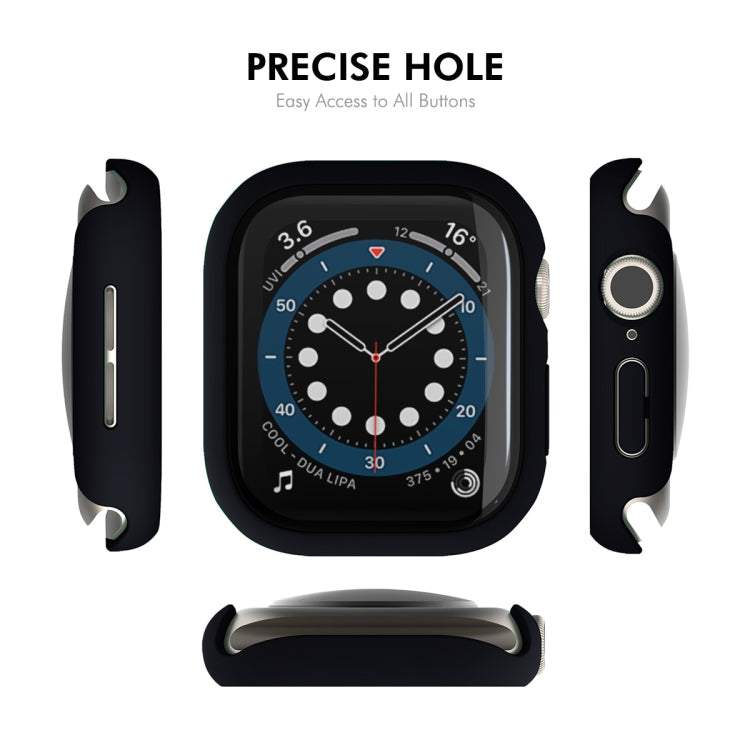 For Apple Watch Series 10 46mm ENKAY Hat-Prince PC Tempered Glass Film Integrated Watch Case(Black) - free shipping - PMc TechLife - Order now!