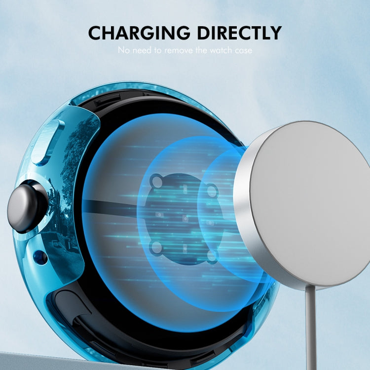 For Google Pixel Watch 3 45mm ENKAY Hat-Prince Full Coverage Electroplated Soft TPU Case with Screen Protection(Black) - free shipping - PMc TechLife - Order now!