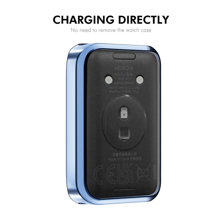 For Honor Band 9 ENKAY Hat-Prince Full Coverage Electroplated Soft TPU Case with Screen Protection(Black) - free shipping - PMc TechLife - Order now!