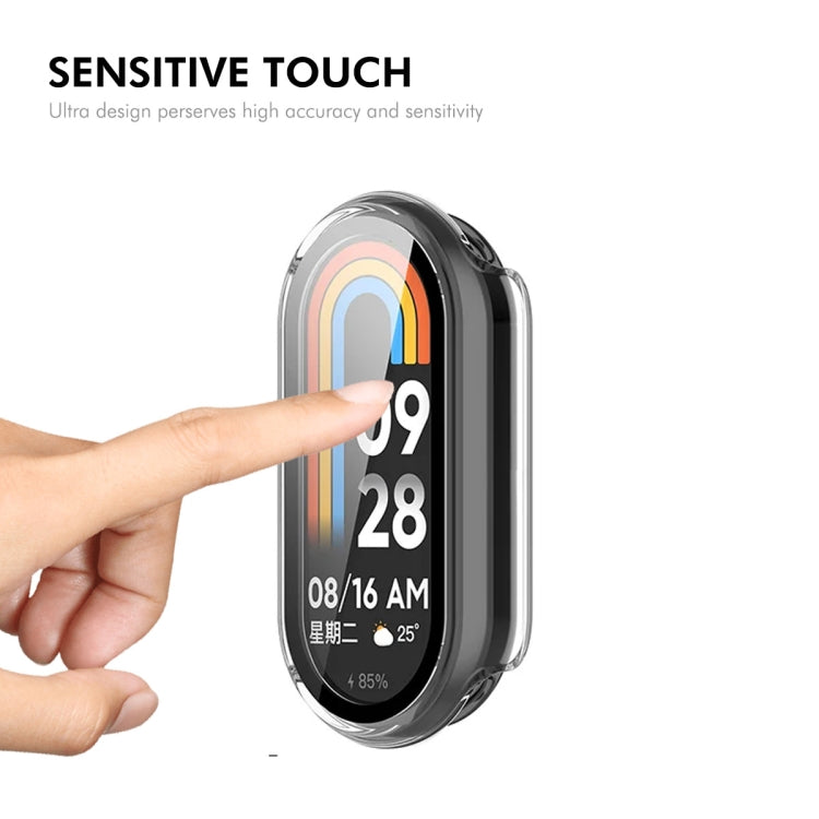 For Xiaomi Smart Band 9 / 9 NFC ENKAY Hat-Prince PC Frame Watch Protective Case with Tempered Film(Pink) - free shipping - PMc TechLife - Order now!