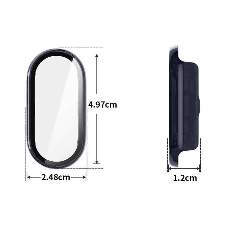 For Xiaomi Smart Band 9 / 9 NFC ENKAY Hat-Prince PC Frame Watch Protective Case with Tempered Film(Pink) - free shipping - PMc TechLife - Order now!