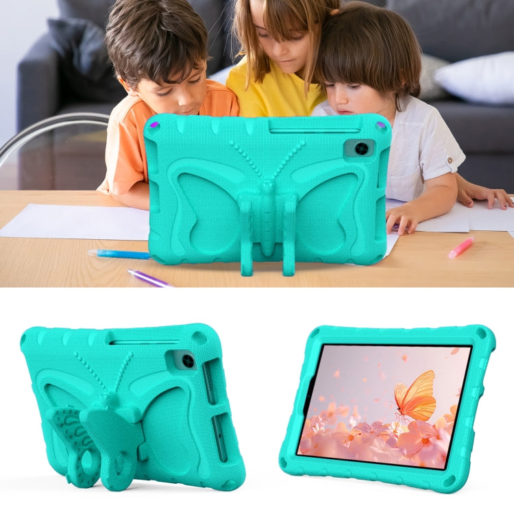 For Lenovo Tan M8 Gen4 8.0 2023 Butterfly Bracket EVA Shockproof Tablet Case(Mint Green) - Lenovo by PMC TechLife | Online Shopping South Africa | PMC TechLife | Buy Now Pay Later Mobicred