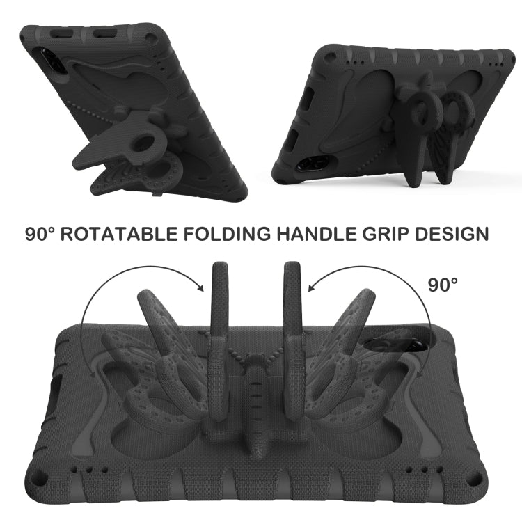 For Honor Pad X9 Butterfly Bracket EVA Shockproof Tablet Case(Black) - Honor by PMC TechLife | Online Shopping South Africa | PMC TechLife | Buy Now Pay Later Mobicred