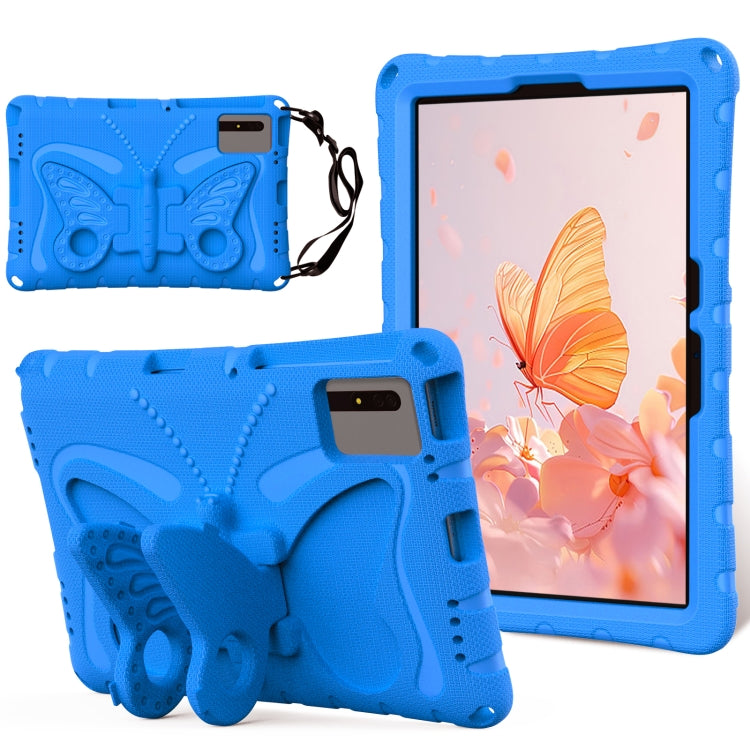 For Huawei MatePad SE 11 2024 Butterfly Bracket EVA Shockproof Tablet Case(Blue) - Huawei by PMC TechLife | Online Shopping South Africa | PMC TechLife | Buy Now Pay Later Mobicred
