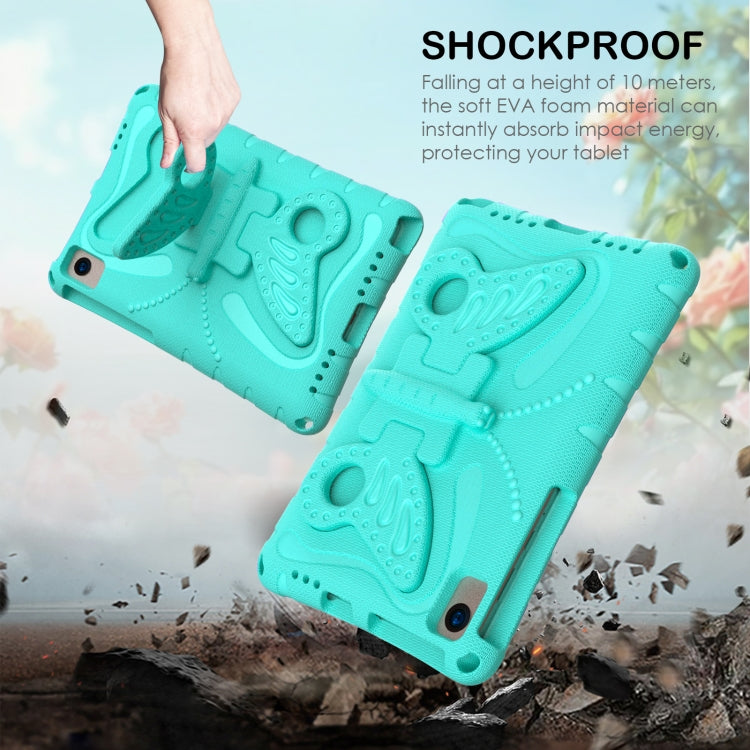 For Huawei MatePad 10.4 Butterfly Bracket EVA Shockproof Tablet Case(Mint Green) - Huawei by PMC TechLife | Online Shopping South Africa | PMC TechLife | Buy Now Pay Later Mobicred