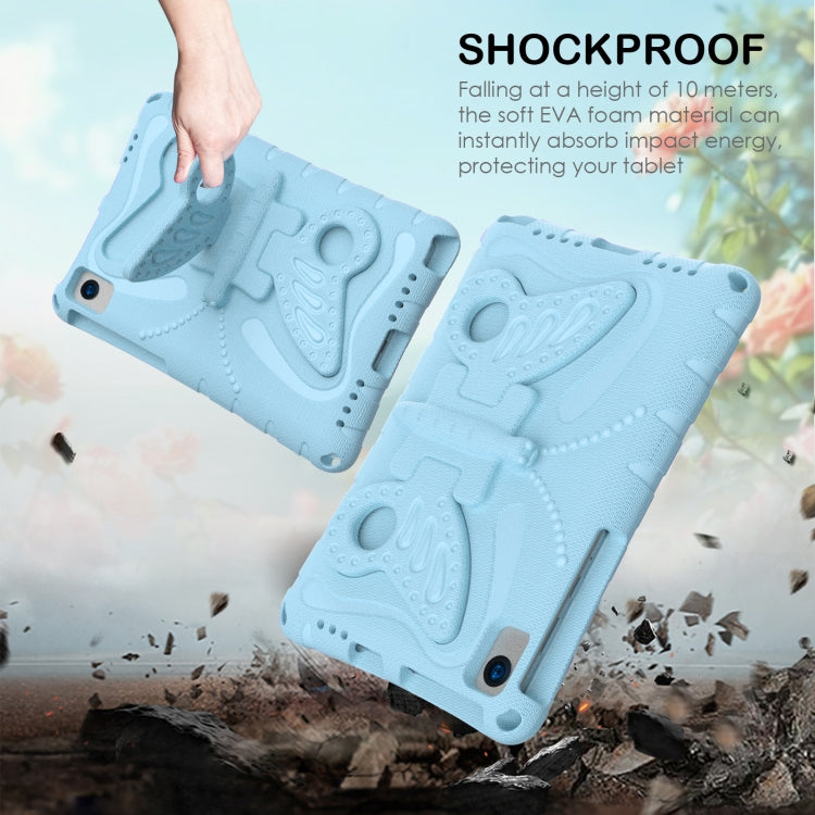 For Huawei MatePad SE 10.4 Butterfly Bracket EVA Shockproof Tablet Case(Light Blue) - Huawei by PMC TechLife | Online Shopping South Africa | PMC TechLife | Buy Now Pay Later Mobicred