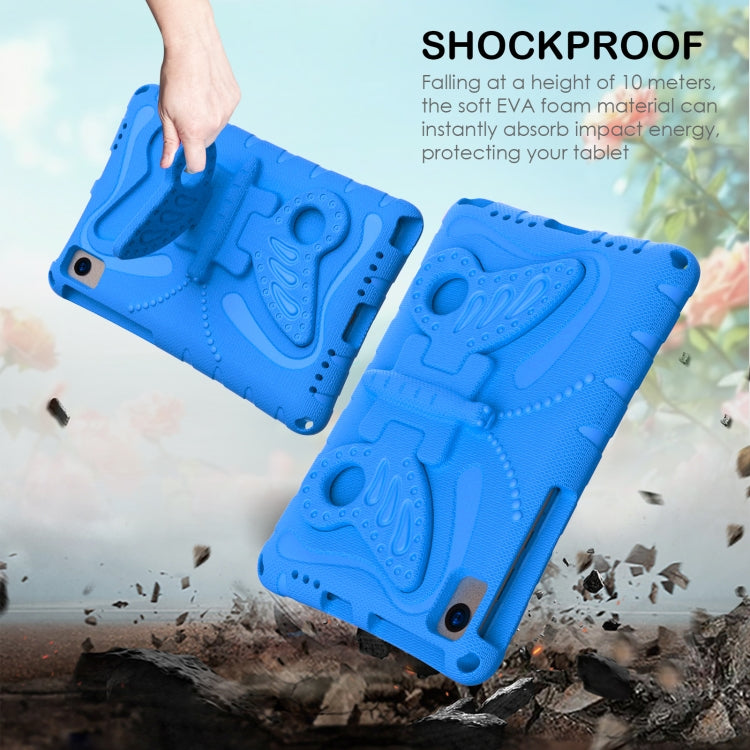 For Huawei MatePad SE 10.4 Butterfly Bracket EVA Shockproof Tablet Case(Blue) - Huawei by PMC TechLife | Online Shopping South Africa | PMC TechLife | Buy Now Pay Later Mobicred