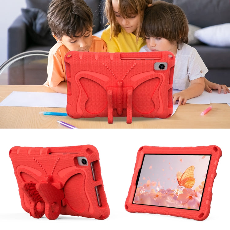 For Huawei MatePad T8 8.0 2020 Butterfly Bracket EVA Shockproof Tablet Case(Red) - Huawei by PMC TechLife | Online Shopping South Africa | PMC TechLife | Buy Now Pay Later Mobicred