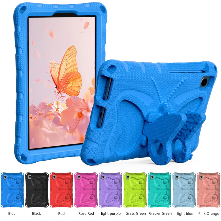 For Huawei MatePad T8 8.0 2020 Butterfly Bracket EVA Shockproof Tablet Case(Blue) - Huawei by PMC TechLife | Online Shopping South Africa | PMC TechLife | Buy Now Pay Later Mobicred