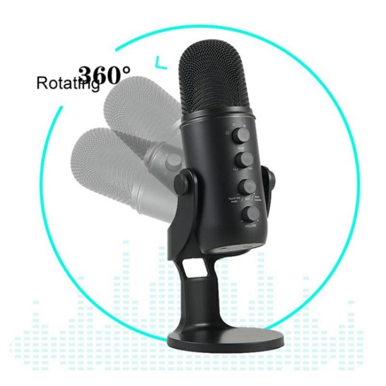 SM-20 For Video Conference USB Noise Reduction Condenser Desktop Microphone - Microphone by PMC TechLife | Online Shopping South Africa | PMC TechLife | Buy Now Pay Later Mobicred