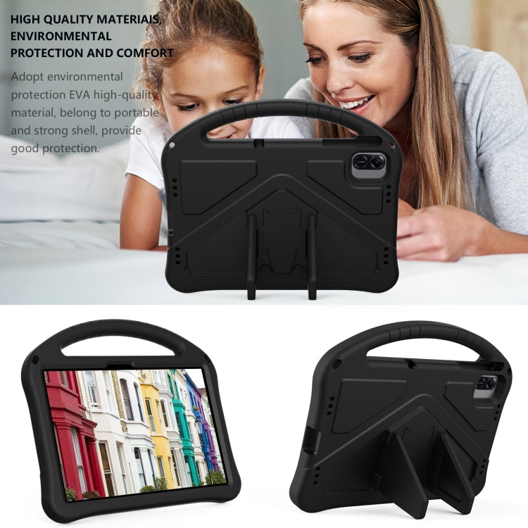 For Infinix XPad 11 inch 2024 EVA Shockproof Tablet Case with Holder(Black) - Others by PMC Jewellery | Online Shopping South Africa | PMC Jewellery | Buy Now Pay Later Mobicred