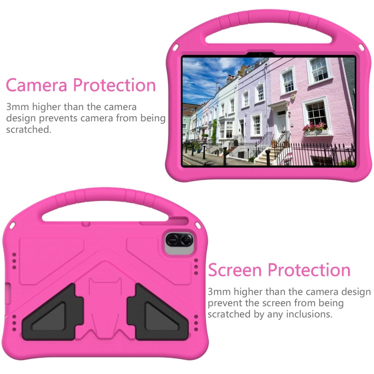 For Infinix XPad 11 inch 2024 EVA Shockproof Tablet Case with Holder(Rose Red) - free shipping - PMC Jewellery - Order now!