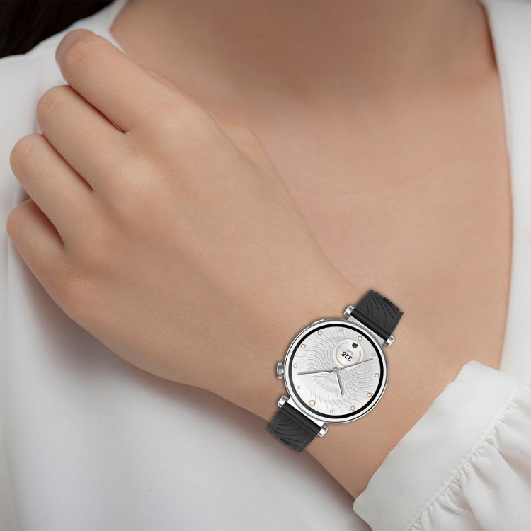 For Huawei Watch GT 5 Pro 46mm Line Texture Quick Release Silicone Watch Band(Original Blue) - Watch Bands by PMC TechLife | Online Shopping South Africa | PMC TechLife | Buy Now Pay Later Mobicred