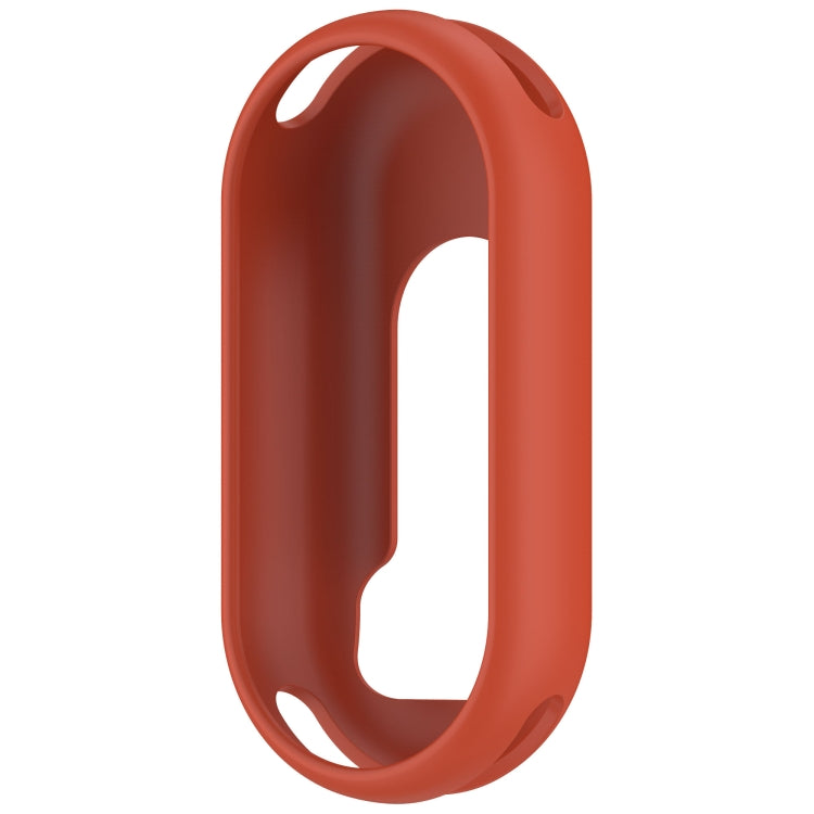 For Xiaomi Mi Band 8 Glossy Surface Silicone Watch Protective Case(Original Red) - Watch Cases by PMC TechLife | Online Shopping South Africa | PMC TechLife | Buy Now Pay Later Mobicred