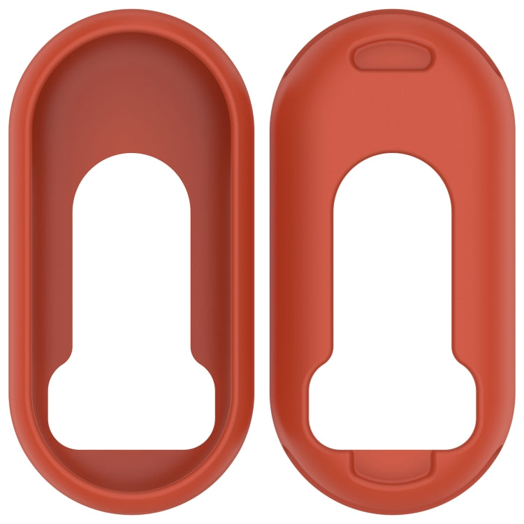 For Xiaomi Mi Band 8 Glossy Surface Silicone Watch Protective Case(Original Red) - Watch Cases by PMC TechLife | Online Shopping South Africa | PMC TechLife | Buy Now Pay Later Mobicred