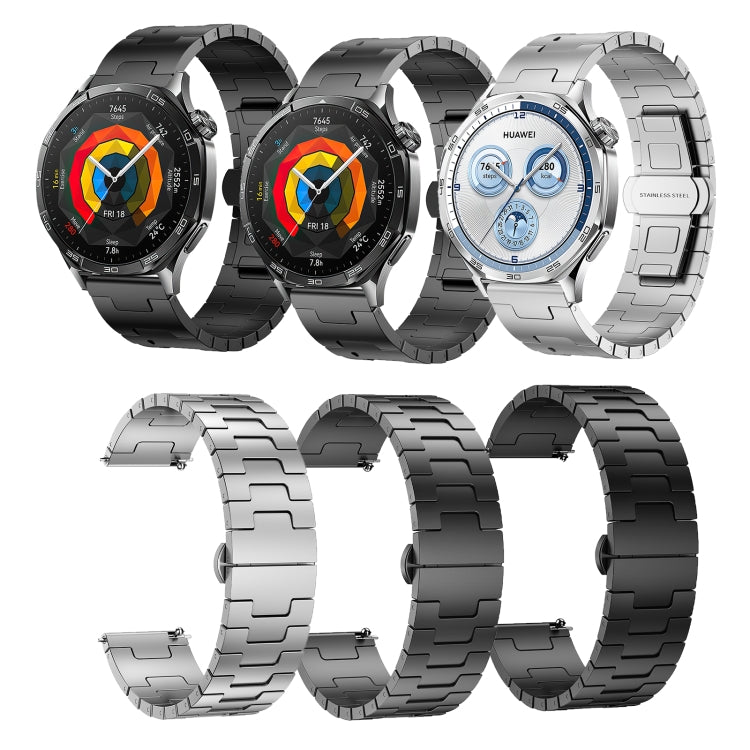 For Amazfit Bip 5 / GTR 4 / GTR 3 Titanium Alloy Metal 22mm Watch Band(Titanium Color) - free shipping - PMc TechLife - Order now!