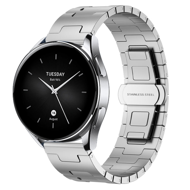 For Xiaomi Watch S2 Titanium Alloy 22mm Metal Watch Band(Silver) - free shipping - PMc TechLife - Order now!