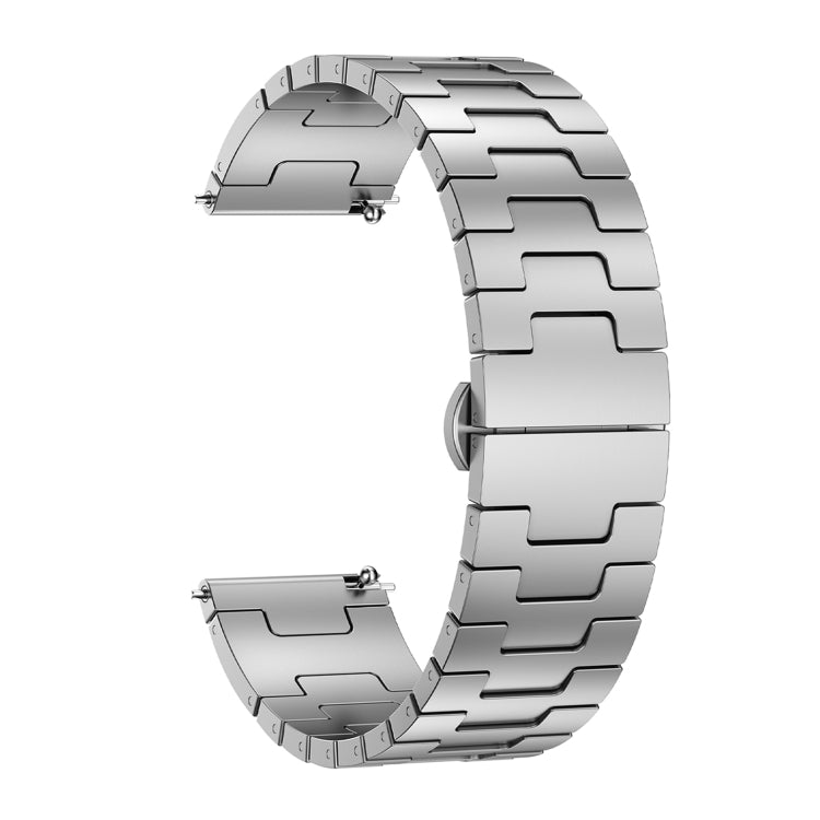 For Xiaomi Watch S2 Titanium Alloy 22mm Metal Watch Band(Silver) - free shipping - PMc TechLife - Order now!