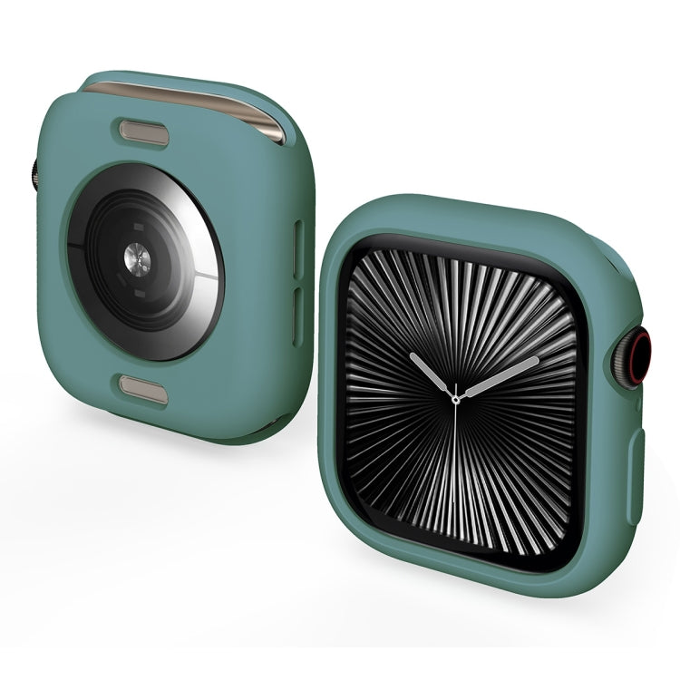 For Apple Watch Series 10 46mm ENKAY Hat-Prince 2 in 1 Candy Color TPU Watch Case with Full Coverage PMMA Soft Film(Green) - free shipping - PMc TechLife - Order now!