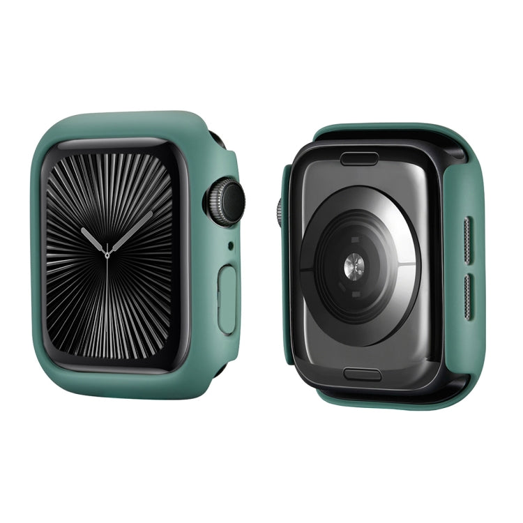 For Apple Watch Series 10 46mm ENKAY Hat-Prince Solid Color PC Watch Case Shockproof Cover(Green) - free shipping - PMc TechLife - Order now!