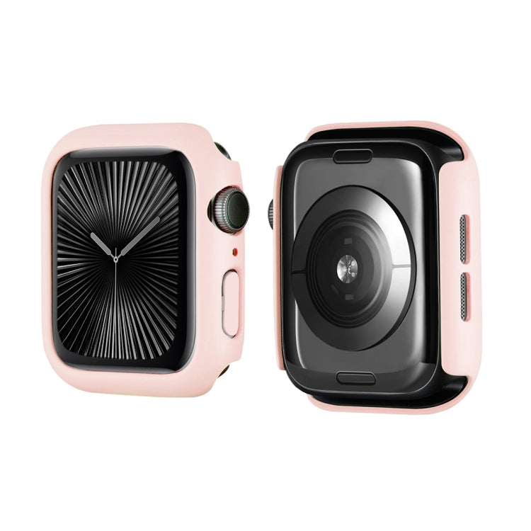 For Apple Watch Series 10 42mm ENKAY Hat-Prince Solid Color PC Watch Case Shockproof Cover(Pink) - free shipping - PMc TechLife - Order now!