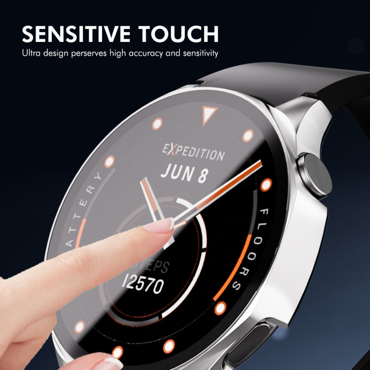For Huawei Watch GT 5 41mm ENKAY Hat-Prince Tempered Glass Film Integrated PC Watch Case(Silver) - free shipping - PMc TechLife - Order now!