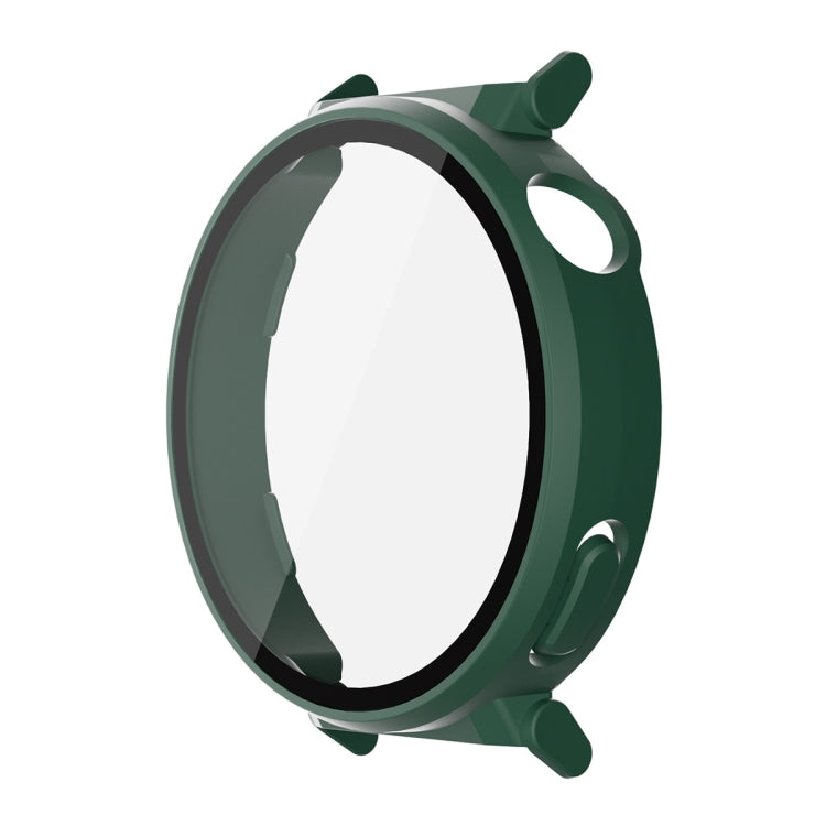 For Huawei Watch GT 5 Pro 42mm ENKAY Hat-Prince Tempered Glass Film Integrated PC Watch Case(Dark Green) - free shipping - PMc TechLife - Order now!