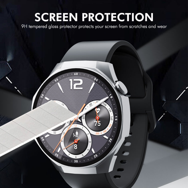 For Huawei Watch GT 5 Pro 46mm ENKAY Hat-Prince Tempered Glass Film Integrated PC Watch Case(Pink) - free shipping - PMc TechLife - Order now!