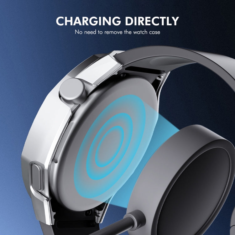 For Huawei Watch GT 5 Pro 46mm ENKAY Hat-Prince Tempered Glass Film Integrated PC Watch Case(Dark Blue) - free shipping - PMc TechLife - Order now!