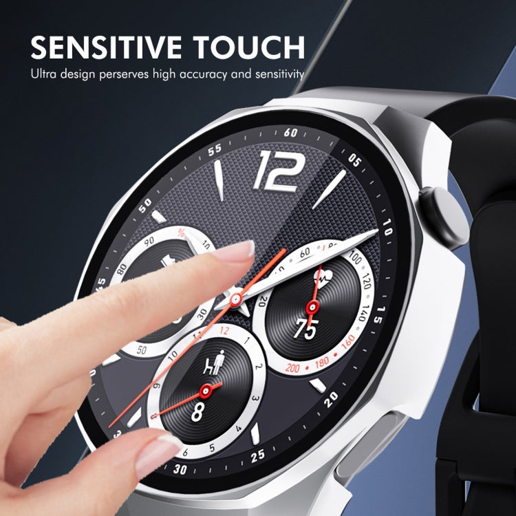For Huawei Watch GT 5 Pro 46mm ENKAY Hat-Prince Tempered Glass Film Integrated PC Watch Case(Dark Green) - free shipping - PMc TechLife - Order now!