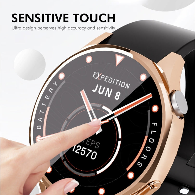 For Huawei Watch GT 5 46mm ENKAY Hat-Prince Electroplated Soft TPU Watch Case with Screen Film(Gold) - free shipping - PMc TechLife - Order now!