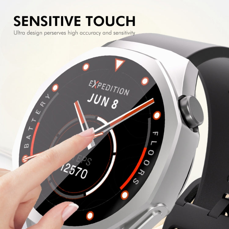 For Huawei Watch GT 5 Pro 42mm ENKAY Hat-Prince Electroplated Soft TPU Watch Case with Screen Film(Dark Blue) - free shipping - PMc TechLife - Order now!