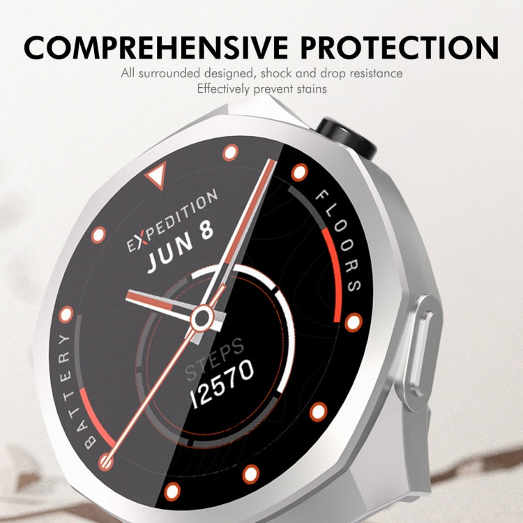 For Huawei Watch GT 5 Pro 46mm ENKAY Hat-Prince Electroplated Soft TPU Watch Case with Screen Film(Gold) - free shipping - PMc TechLife - Order now!