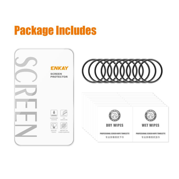For Honor Watch Fit Elegant 10pcs ENKAY 3D Full Coverage Soft PC Edge PMMA HD Screen Film - free shipping - PMC TechLife - Order now!
