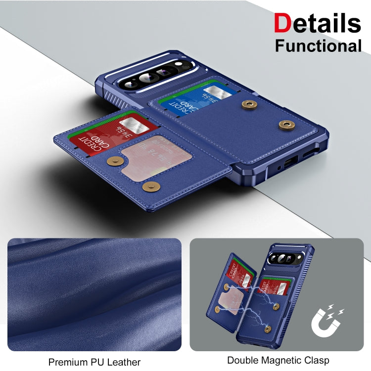 For Google Pixel 9 / 9 Pro ENKAY Hat-Prince Card Slot Wallet TPU Back Leather Phone Case with Lens Film(Black) - free shipping - PMC TechLife - Order now!