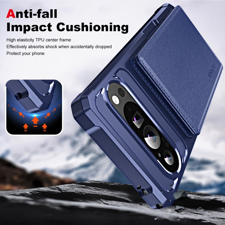 For Google Pixel 9 Pro XL ENKAY Hat-Prince Card Slot Wallet TPU Back Leather Phone Case with Lens Film(Black) - free shipping - PMC TechLife - Order now!