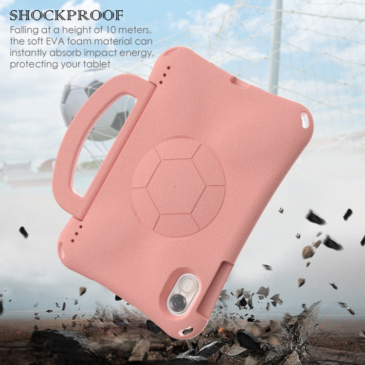 For Honor Pad X8 Pro 11.5 2023 Handle Football Shaped EVA Shockproof Tablet Case(Light Pink) - Honor by PMC TechLife | Online Shopping South Africa | PMC TechLife | Buy Now Pay Later Mobicred