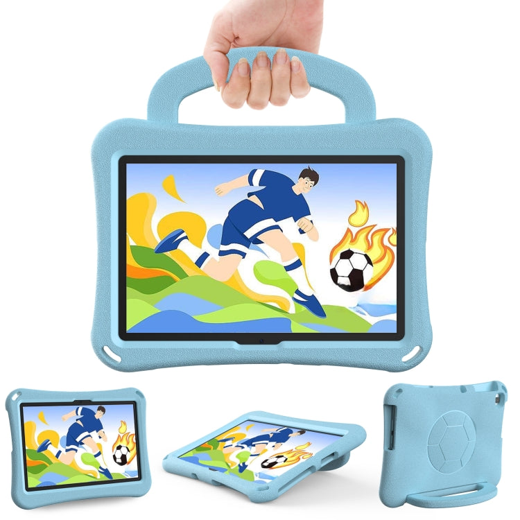 For Honor Pad X8 / X8 Lite 10.1 Handle Football Shaped EVA Shockproof Tablet Case(Light Blue) - Honor by PMC TechLife | Online Shopping South Africa | PMC TechLife | Buy Now Pay Later Mobicred