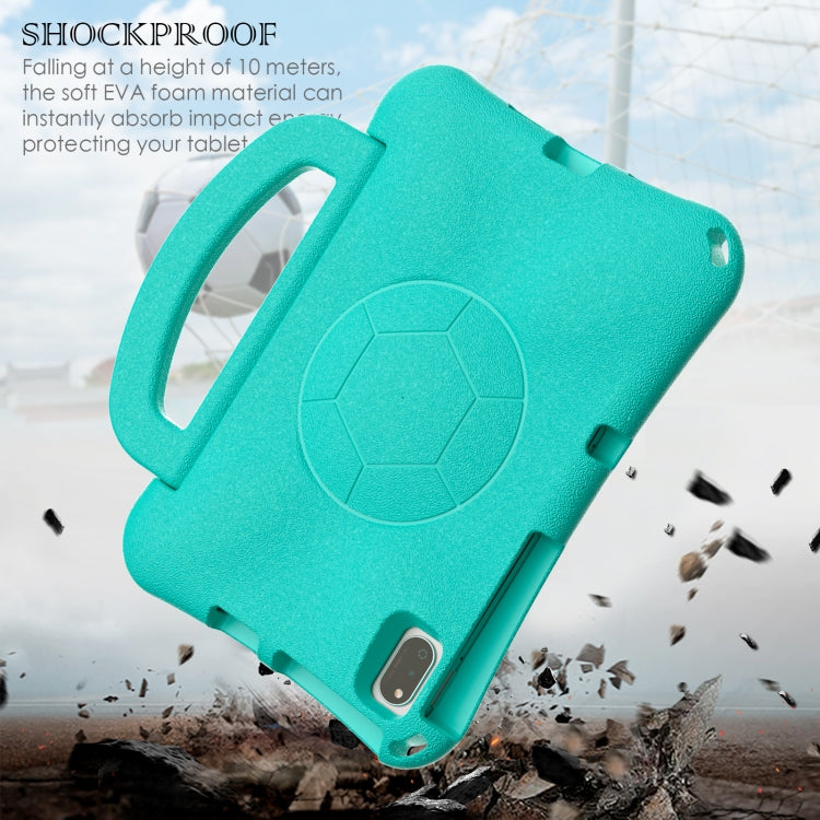 For Honor Pad V6 10.4 2024 Handle Football Shaped EVA Shockproof Tablet Case(Mint  Green) - Honor by PMC TechLife | Online Shopping South Africa | PMC TechLife | Buy Now Pay Later Mobicred