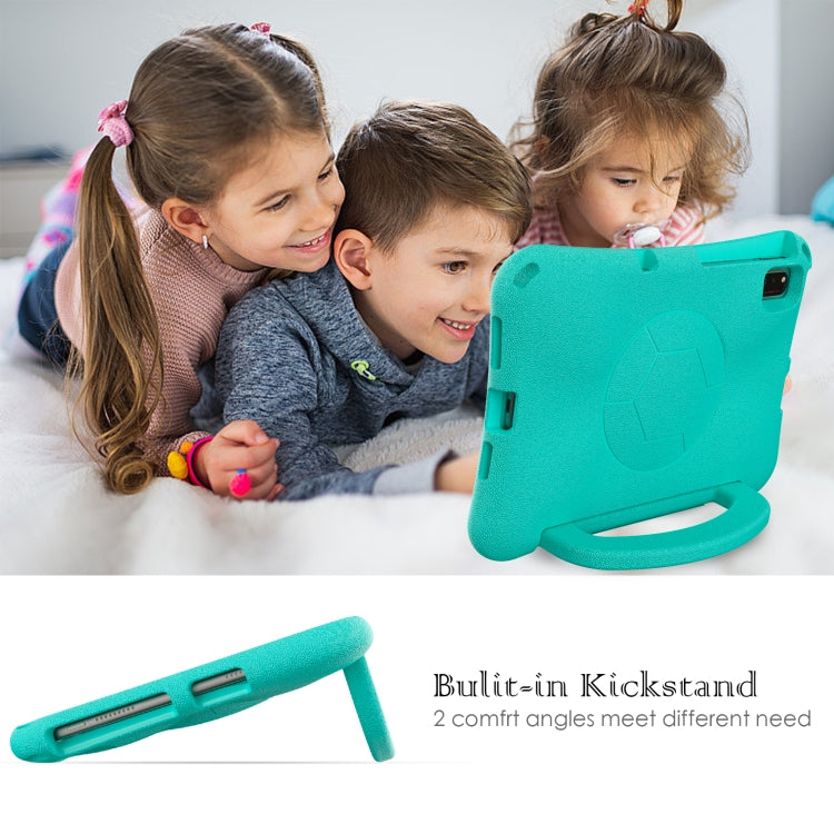 For Honor Pad V6 10.4 2024 Handle Football Shaped EVA Shockproof Tablet Case(Mint  Green) - Honor by PMC TechLife | Online Shopping South Africa | PMC TechLife | Buy Now Pay Later Mobicred