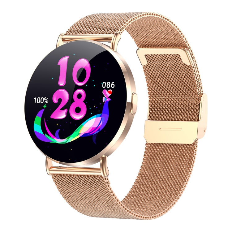 KM88 1.32 inch Color Screen Smart Watch, Support Bluetooth Call / Health Monitoring(Gold) - Smart Watches by PMC TechLife | Online Shopping South Africa | PMC TechLife | Buy Now Pay Later Mobicred