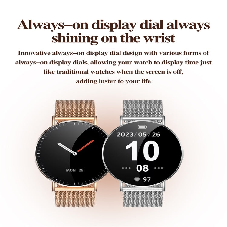 KM88 1.32 inch Color Screen Smart Watch, Support Bluetooth Call / Health Monitoring(Silver) - Smart Watches by PMC TechLife | Online Shopping South Africa | PMC TechLife | Buy Now Pay Later Mobicred