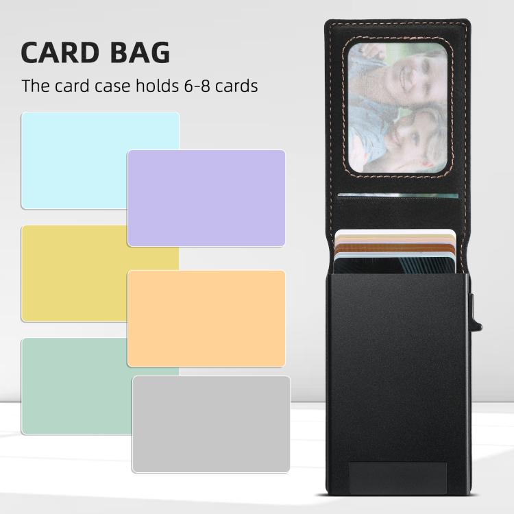 For iPhone 16e Suteni H19 Litchi Grain 2-in-1 MagSafe Removable Card Box Back Phone Case(Black) - free shipping - PMC TechLife - Order now!