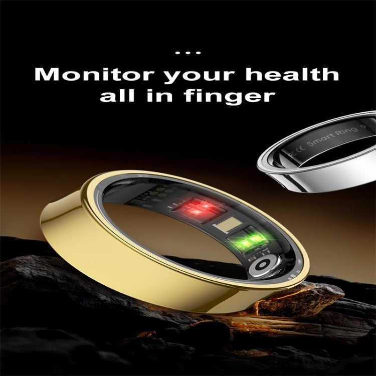 R09 SIZE 12 Smart Ring, Support Heart Rate / Blood Oxygen / Sleep Monitoring / Multiple Sports Modes(Black) - free shipping - PMC TechLife - Order now!