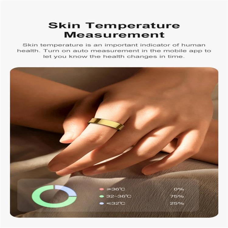 R09 SIZE 13 Smart Ring, Support Heart Rate / Blood Oxygen / Sleep Monitoring / Multiple Sports Modes(Silver) - Smart Rings / Smart Telephones by PMC TechLife | Online Shopping South Africa | PMC TechLife | Buy Now Pay Later Mobicred