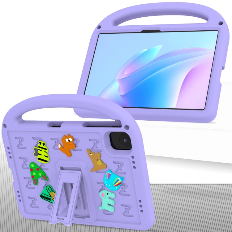 For Honor Pad X8a / X9 2024 Cartoon Sparrow EVA Shockproof Tablet Case(Taro Purple) - free shipping - PMC TechLife - Order now!