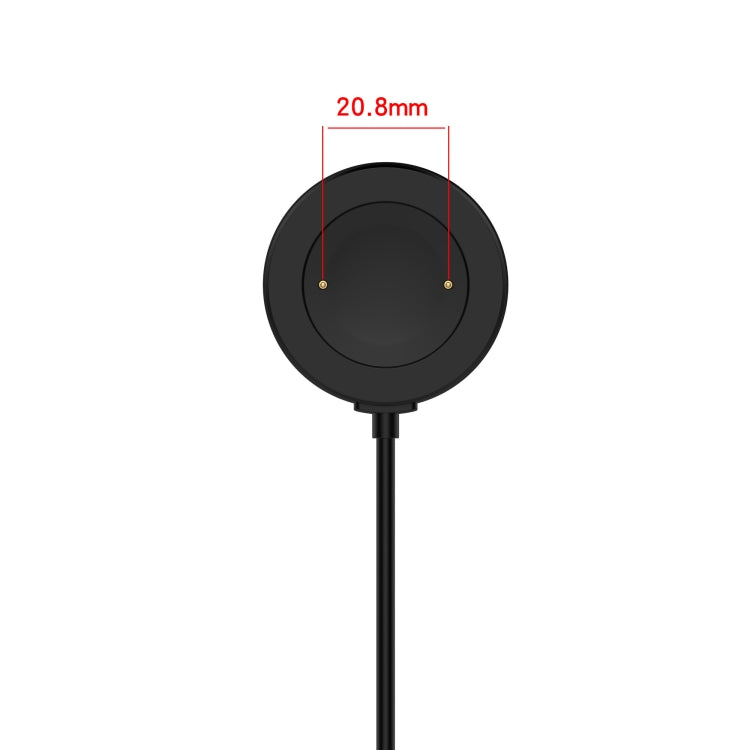 For Honor Watch 5 USB Port Integrated Magnetic Watch Charging Cable(Black) - Charger by PMC TechLife | Online Shopping South Africa | PMC TechLife | Buy Now Pay Later Mobicred